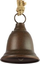 kersthanger klok Graham 10 cm staal roestbruin