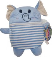 opbergzakje Trouble Eater olifant junior 31,5 cm pluche