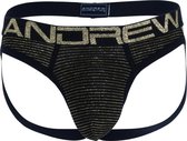 Andrew Christian - Glam Stripe Brief Jock - Maat S - Jockstrap - Mannen Ondergoed