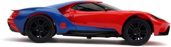JADA TOYS 253226002 Marvel Spider-Man RC 2017 Ford GT 1:16 RC modelauto voor beginners Elektro Sportwagen - Jada Toys