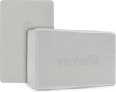 VirtuFit Premium Yoga Blok Duopack - Anti-slip - EVA Foam - Natural Grey