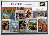 Afbeelding van het spelletje Pasen – Luxe postzegel pakket (A6 formaat) : collectie van 25 verschillende postzegels van pasen – kan als ansichtkaart in een A6 envelop - authentiek cadeau - kado - geschenk - kaart - paashaas - paasei - paasvakantie - easter - christelijk feestdag