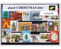 Nederlandse Kersttijd – Luxe postzegel pakket (A6 formaat) : collectie van verschillende postzegels van Nederlandse Kersttijd – kan als ansichtkaart in een A6 envelop - authentiek cadeau - kado - geschenk - kaart - kerst - kerstcadeau - christmas