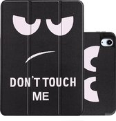 iPad Air 2020 10.9 inch Hoesje Case Met Apple Pencil Uitsparing iPad Air 4 Hoes Don't Touch Me