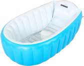 FEDEC Babybadje - Kinderbad met zitgedeelte - Opblaasbaar - Blauw