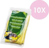 Cleany - Huishoudhandschoenen - 10 stuks - Large