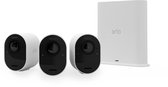 Bol.com Arlo Ultra 2 Spotlight Camera Wit 3-STUKS - Beveiligingscamera - IP Camera - Binnen & Buiten - Bewegingssensor - Smart H... aanbieding