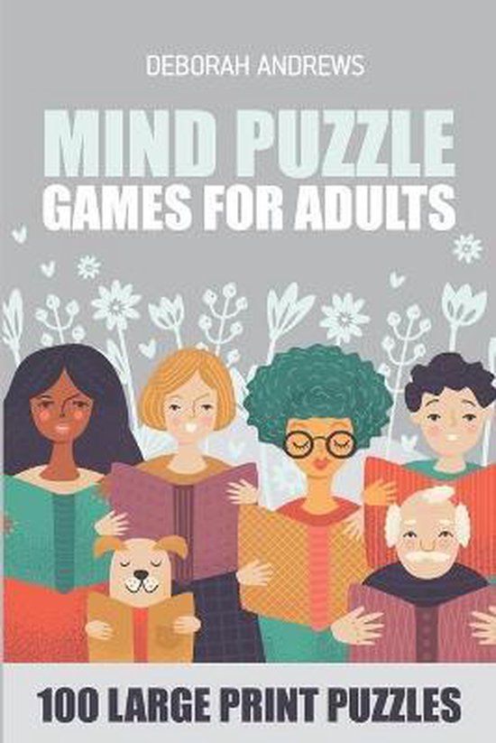Brain Games for Adults Mind Puzzle Games For Adults, Deborah Andrews