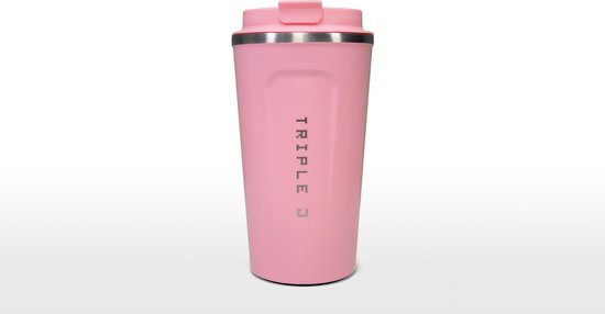 Koffiebeker To Go | Herbuikbare Koffiebeker | Thermosbeker Auto | Duurzame Koffie Beker | Thermosfles | RVS Reisbeker | Dubbelwandige Travel Mug | 510 ml | Roze Koffiebeker To Go | Herbuikbare Koffiebeker | Thermosbeker Auto | Duurzame Koffie Beker | Thermosfles | RVS Reisbeker | Dubbelwandige Travel Mug | 510 ml | Roze