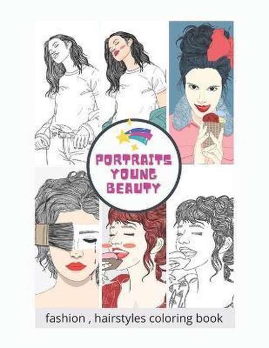 Portraits young beauty - cover