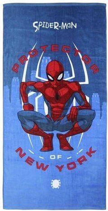Marvel - Spider Man Strandhanddoek New York - Spiderman strandlaken handdoek