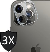 Camera Screenprotector geschikt voor iPhone 13 Pro - 3x Glas Screen Protector