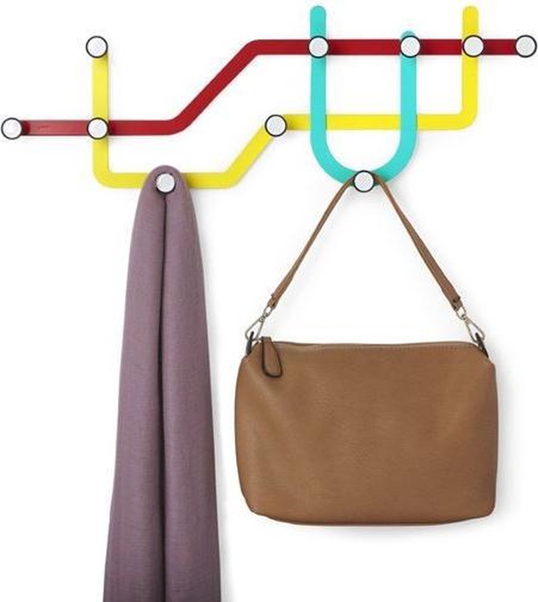 Portemanteau Umbra Subway coloré bol