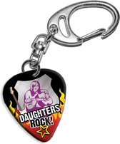 Plectrum sleutelhanger Daughters Rock!