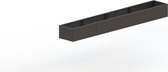 MySteel Gepoedercoat staal plantenbak Texas xxl 4000x600 Inclusief Bodemplaat - Kleur: RAL7016 (antraciet grijs) - Hoogte: 400mm