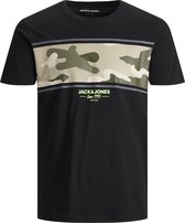 JACK&JONES JJSOLDIER BLOCK  TEE SS CREW NECK Heren T-shirt - Maat XL