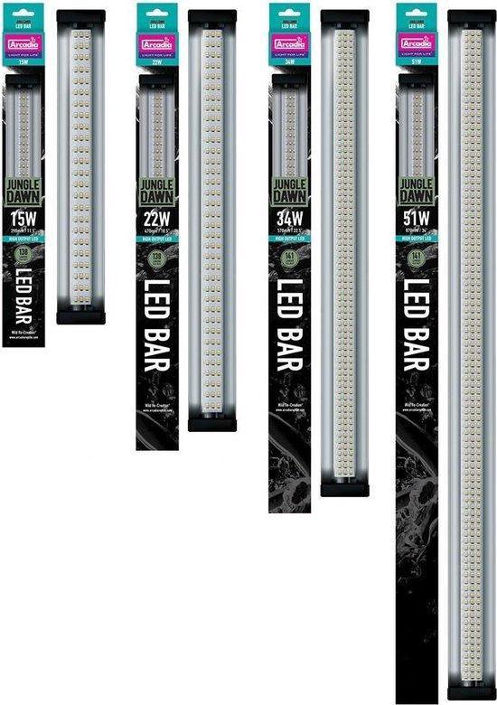 Arcadia Jungle Dawn LED Bar 470mm | 22 Watt terrarium
