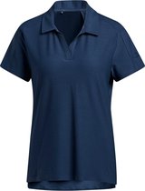 Adidas Golfpolo Go-to Dames Polyester Navy Mt Xl