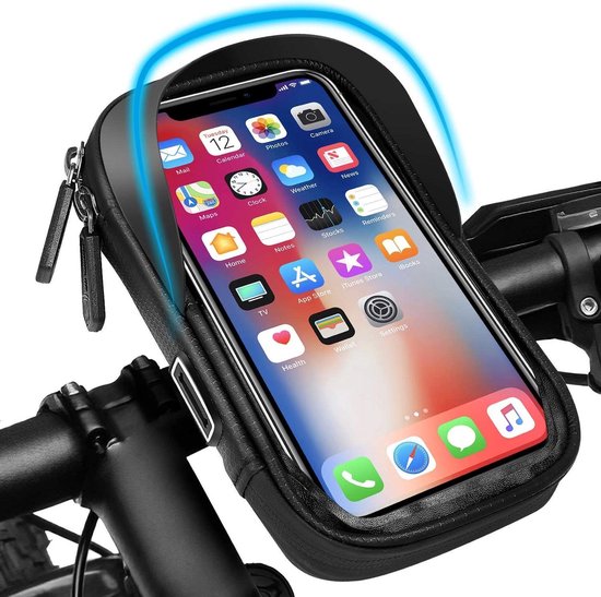 R2B Support téléphone vélo étanche avec rotation à 360 degrés