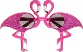 bril flamingo unisex roze 25 cm