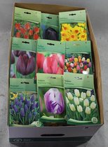 Tuin Vol Bloembollen. 40 zakjes. Tulpen Narcissen Muscari Etc