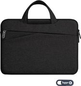 LAPPR® - Venusta II - Laptoptas - Laptophoes - Laptop Sleeve - Laptoptas 15 6 inch - Laptoptas 17 Inch - Zwart  + Gratis Webcam Cover