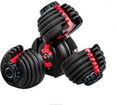 VANO SelectTech 240i Verstelbaar Dumbbell Set - Gewichten - Kunststof - 24 kg