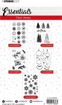 Clear stamps A6 Christmas essentials 2 - Christmas baubles nr. 95