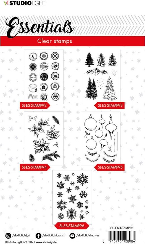 Studio Light Essentials Clear stamp A6 - Christmas bauble | bol.com