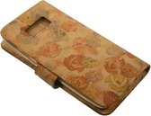 Made-NL vijf pasjes (Samsung Galaxy S20FE) book case robuuste Beige rozen leer schijfmagneet