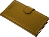 Made-NL vijf pasjes (Samsung Galaxy S20FE) book case licht olijf groen leer schijfmagneet