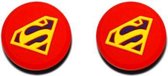 FSW-Products - Thumb grips - 1 Paar = 2 Stuks - Nintendo Switch & Lite - Joystick/Controller Grips - Joy-Con Thumbsticks - Thumbgrips - Switch grips - Superman - Rood / Geel
