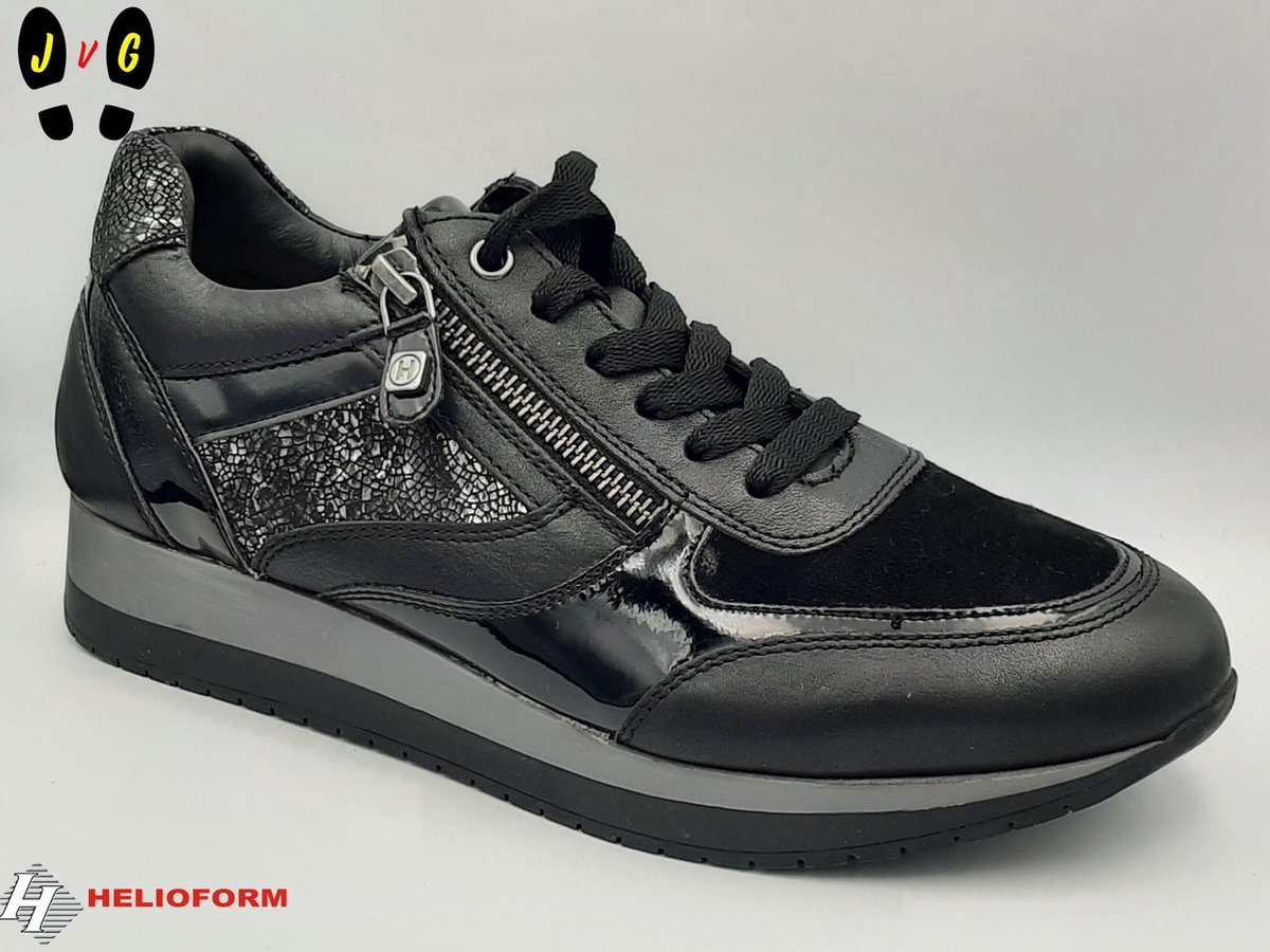 Helioform dames sneaker, H223 zwart, Maat 36 | bol.com