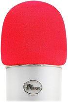 Selwo Yeti Microphone Windscreen Pop Filter - Windscherm Foam Popbescherming voor Blue Yeti, Yeti Pro, MXL, Audio Technica Microfoon (rood)