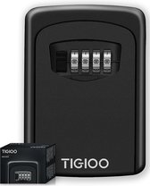 TIGIOO Sleutelkluis – Kluisje met cijferslot voor Buiten en Binnen  - 4-cijferige Code sleutelkluisje -Waterdicht en Roestvrij