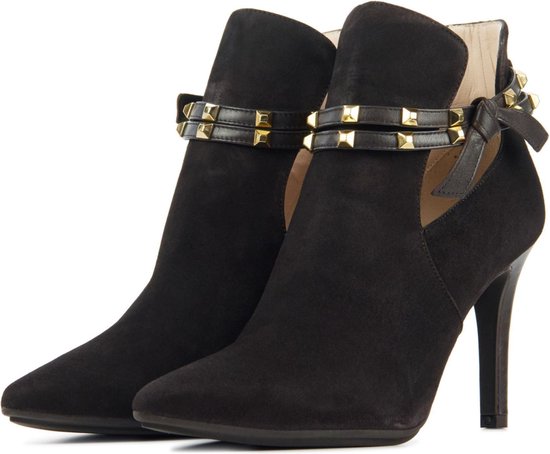 Lodi Enkellaarsjes Dames Laarzen Damesschoenen Suede Rubi tp suede Bruin . bol