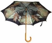Paraplu, Geboorte v. Venus-Boticelli Zwart 88cm