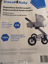 Regenhoes - Kinderwagen met Luifel - One Size - Eenvoudig in gebruik