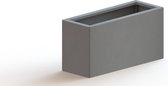 MySteel Verzinkt staal plantenbak Texas 300x800 Inclusief Bodemplaat  - Hoogte: 300mm