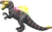 Tyrannosaurus Rex met dino geluid en lichtjes -Dinosaurus speelgoed 41CM (incl. batterijen)