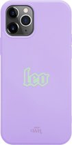 iPhone 11 Pro Max Case - Leo Purple - iPhone Zodiac Case