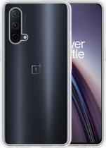 Oneplus Nord CE Hoesje Transparant Siliconen Case - Oneplus Nord CE Case Hoesje Hoes - Transparant