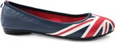 Sorprese – ballerina schoenen dames – Butterfly twists Britse vlag Jacqui – maat 37 - ballerina schoenen meisjes