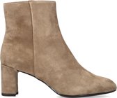 Unisa Marlin Enkellaarsjes - Enkelboots met rits - Dames - Taupe - Maat 36