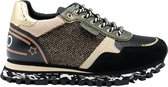 Liu Jo Wonder 24 - Dames Sneaker - Zwart/Goud - Maat 38