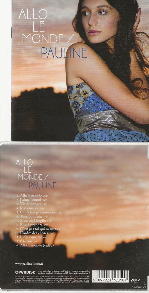 PAULINE - ALLO LE MONDE
