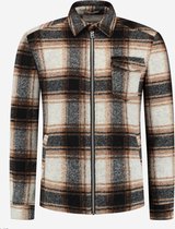 Goosecraft Sin city wool overshirt - Maat XL - Bruin