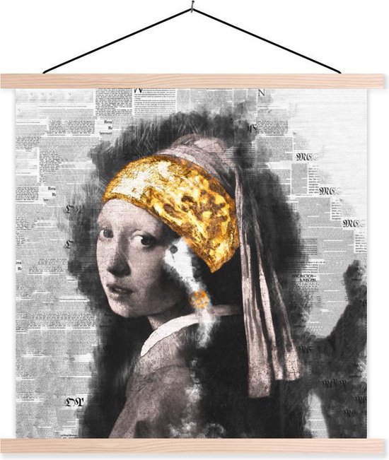 Cabochon La Fille à La Perle De Vermeer - Bois - Occasion