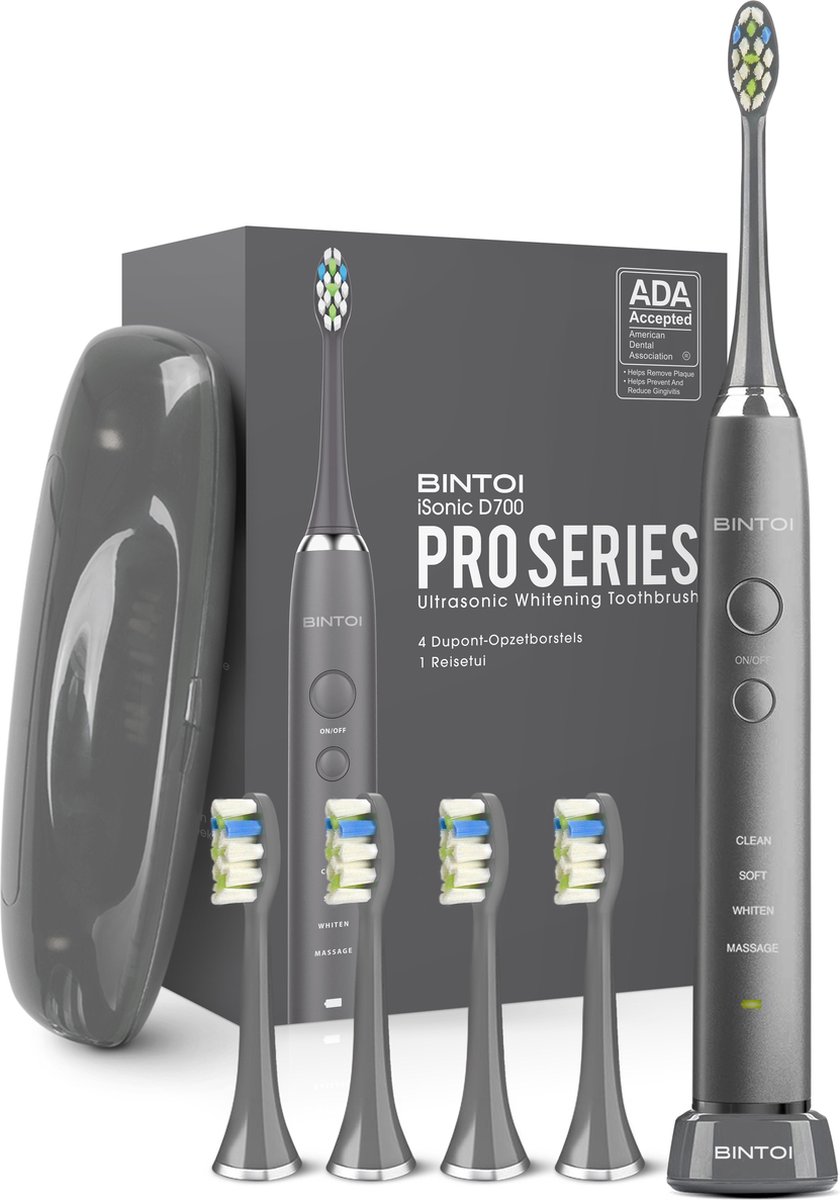 Bintoi® iSonic Pro Series D700 - Elektrische Tandenborstel - Ultra Whitening - BINTOI