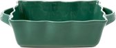 Rice Stoneware Oven Dish Forest Green Large